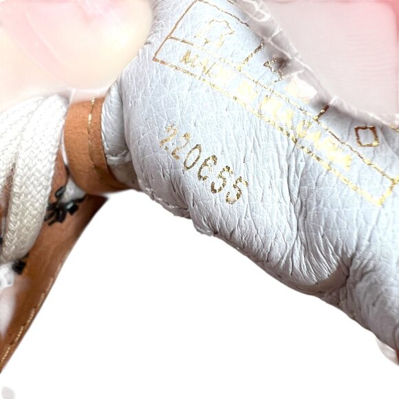 Josef Seibel Leather Lace-Up Sneakers Camel Brown Size 38 US 8 - Picture 13 of 13